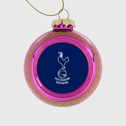 Стеклянный ёлочный шар Tottenham hotspur