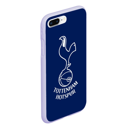 Чехол для iPhone 7Plus/8 Plus матовый Tottenham Hotspur, цвет светло-сиреневый - фото 3
