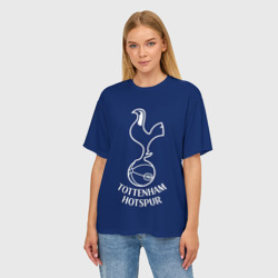 Женская футболка oversize 3D Tottenham Hotspur - фото 2