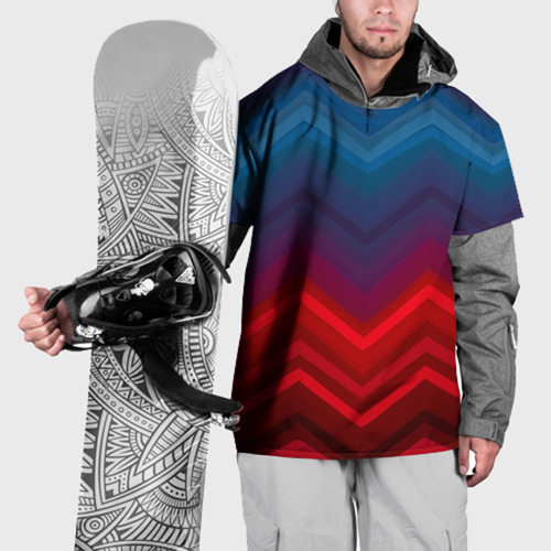Накидка на куртку 3D Zigzag pattern