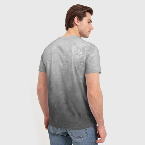 Мужская футболка 3D с принтом Отечественная война, вид сзади #2