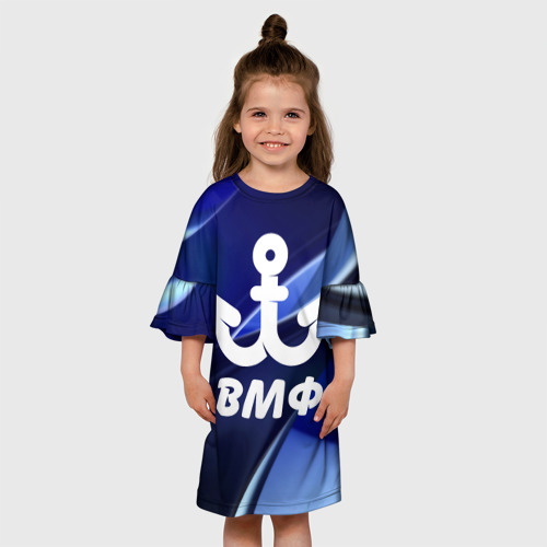 Детское платье 3D ВМФ - фото 4