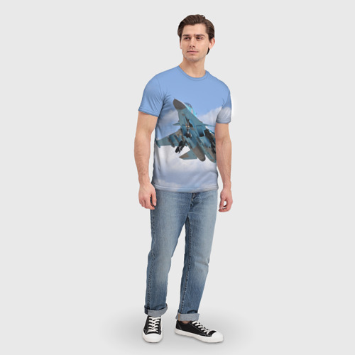 Мужская футболка 3D Сухой, цвет 3D печать - фото 5