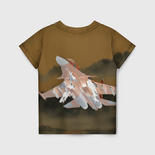 Детская футболка 3D Ночной полет Сухого - фото 2