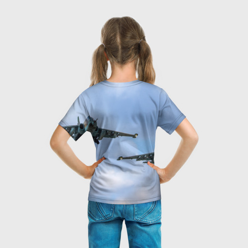 Детская футболка 3D ВВС, цвет 3D печать - фото 6