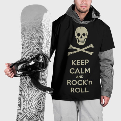 Накидка на куртку 3D Keep Calm and ROCK