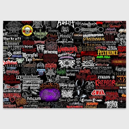 Поздравительная открытка Hard Rock