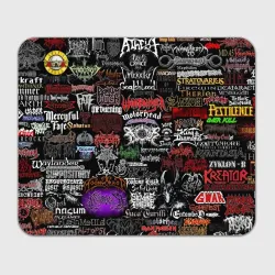 Прямоугольный коврик для мышки Hard Rock