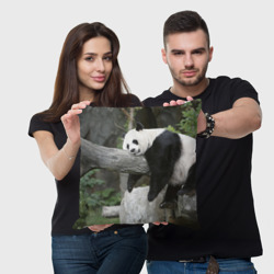 Подушка 3D Большая уставшая панда - фото 2