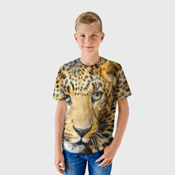 Детская футболка 3D Леопард - фото 2