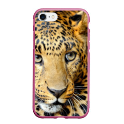 Чехол для iPhone 7/8 матовый Леопард