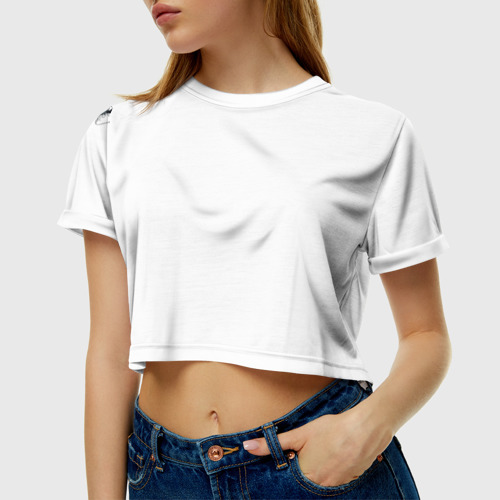 Женская футболка Cropp-top Жираф джентльмен Фото 01 Женская футболка Cropp-top Жираф джентльмен Фото 01