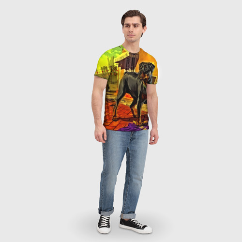 Мужская футболка 3D Чомп, цвет 3D печать - фото 5