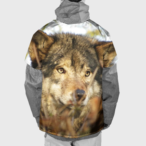 Накидка на куртку 3D Волк, цвет 3D печать - фото 2