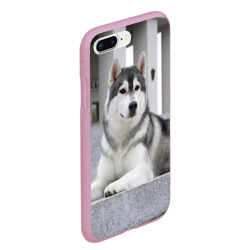 Чехол для iPhone 7Plus/8 Plus матовый Волчья парода - фото 2