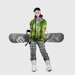 Накидка на куртку 3D Солнечный лес - фото 4