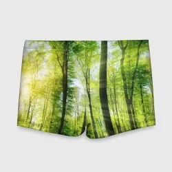 Детские купальные плавки 3D Солнечный лес - фото 2