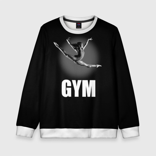 Детский свитшот 3D Gym, цвет 3D печать