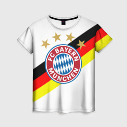Женская футболка 3D ФК Бавария