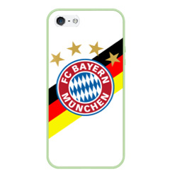 Чехол для iPhone 5/5S матовый ФК Бавария