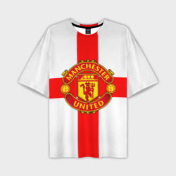 Мужская футболка oversize 3D Manchester united