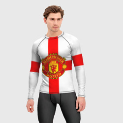 Мужской рашгард 3D Manchester united - фото 2