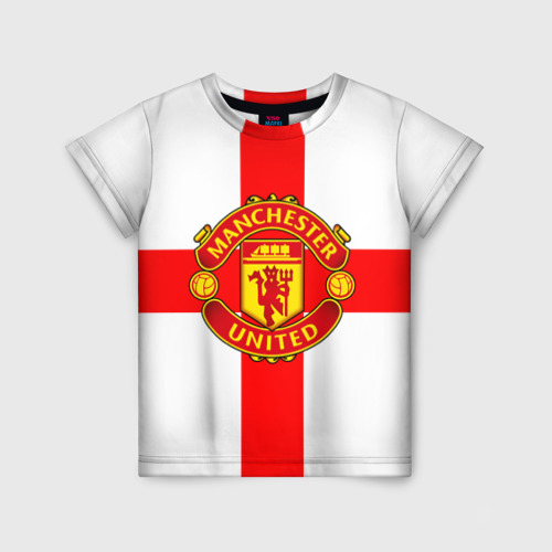 Детская футболка 3D Manchester united