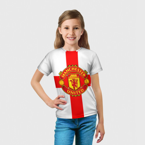 Детская футболка 3D Manchester united - фото 5