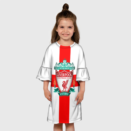 Детское платье 3D Ливерпуль ФК - фото 4