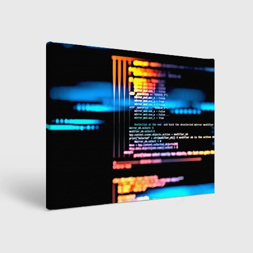 Холст прямоугольный Programming