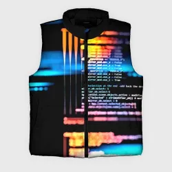 Мужской жилет утепленный 3D Programming