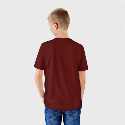 Детская футболка 3D Программный код, цвет 3D печать - фото 4