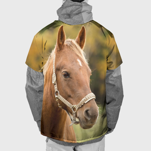Накидка на куртку 3D Лошадь, цвет 3D печать - фото 2