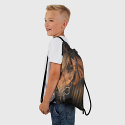 Рюкзак-мешок 3D Красивая конская грива - фото 2