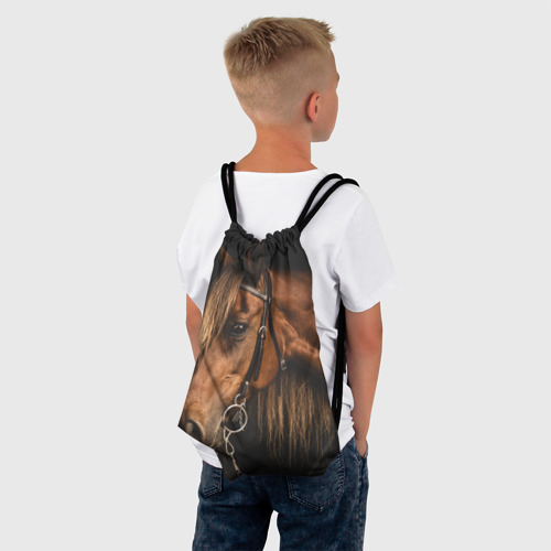 Рюкзак-мешок 3D Красивая конская грива - фото 4