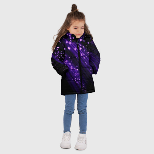 Зимняя куртка для девочек 3D Twinkle, цвет светло-серый - фото 5