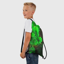 Рюкзак-мешок 3D Зелёная ель - фото 2