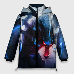 Женская зимняя куртка Oversize League Of Legends Cho'Gath