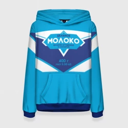 Женская толстовка 3D Молоко сгущеное