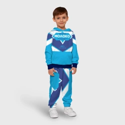 Детский костюм с толстовкой 3D Молоко сгущеное - фото 2