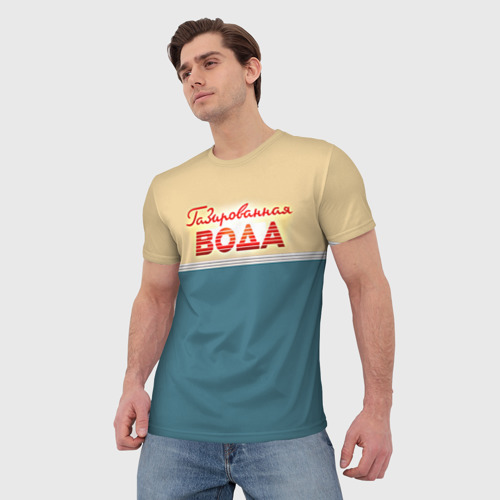 Мужская футболка 3D Газированная вода из СССР - фото 3
