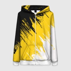 Женская толстовка 3D на молнии Имперский флаг России