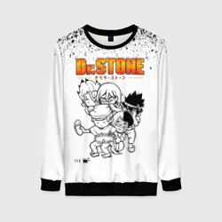 Женский свитшот 3D Доктор Стоун персонажи