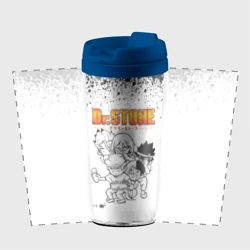 Термокружка-непроливайка Доктор Стоун персонажи - фото 2