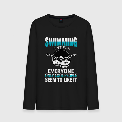 Мужской лонгслив хлопок Swimming Фото 01 Мужской лонгслив хлопок Swimming Фото 01
