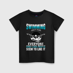 Детская футболка хлопок Swimming