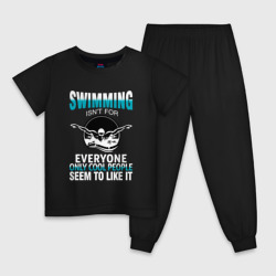 Детская пижама хлопок Swimming