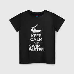 Детская футболка хлопок Swim