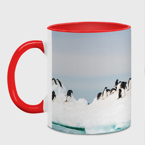 Кружка с полной запечаткой Пингвины на айсберге - фото 2