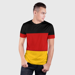 Мужская футболка 3D Slim Германия - фото 2